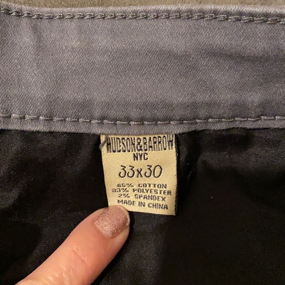 Hudson & Barrow NYC Jeans Hudson Burrow Nyc Charcoal Jeans Poshmark